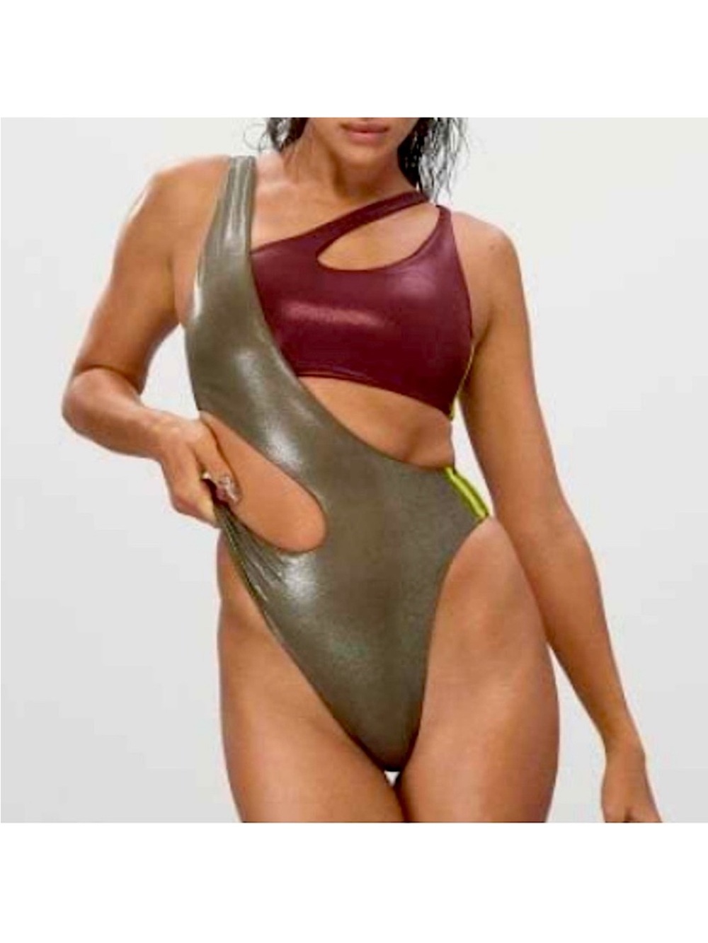 NWOT Adidas x Ivy Park Cutout One Piece - Picture 2 of 14